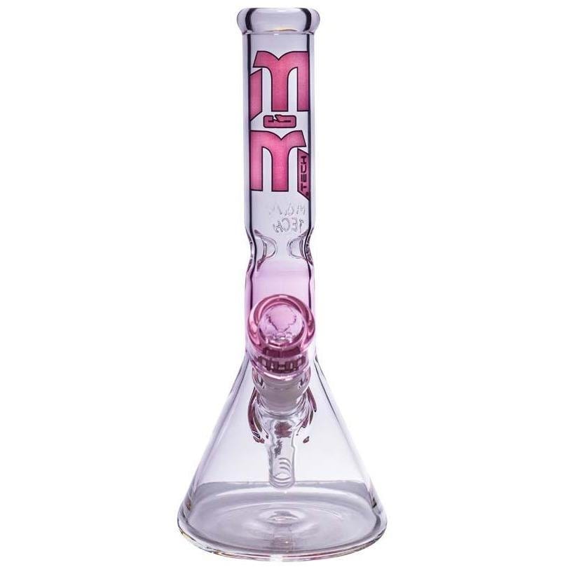 MM-TECH-USA Dabs Rigs Pink Mini Beaker with Color Ring by M&M Tech