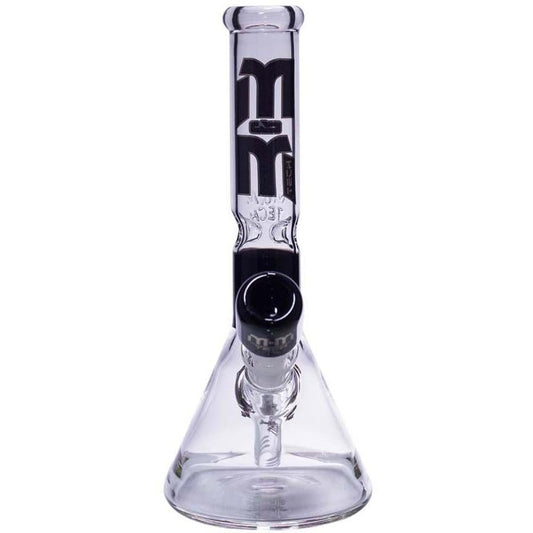 MM-TECH-USA Dabs Rigs Black Mini Beaker with Color Ring by M&M Tech