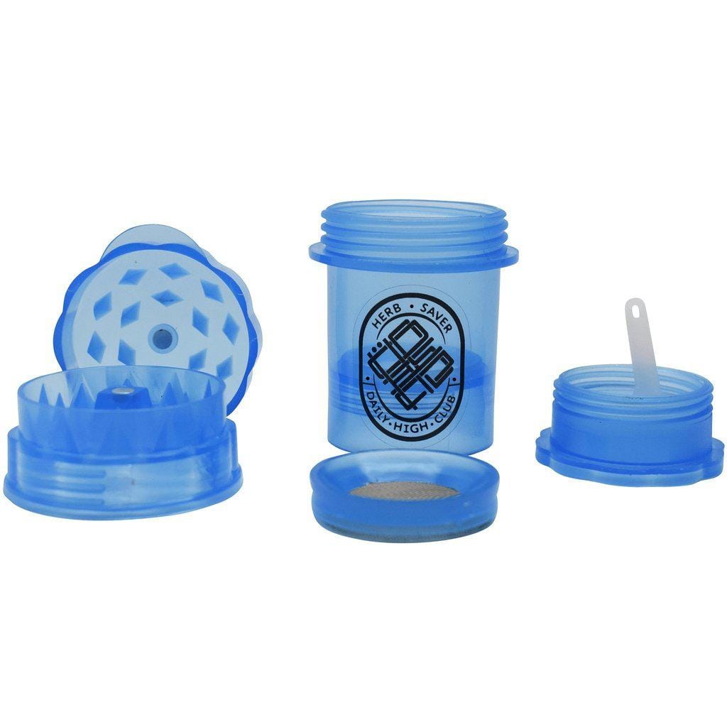 Herbsaver Grinder Knotted Letters / Blue Mini Daily High Club x Herbsaver Grinder