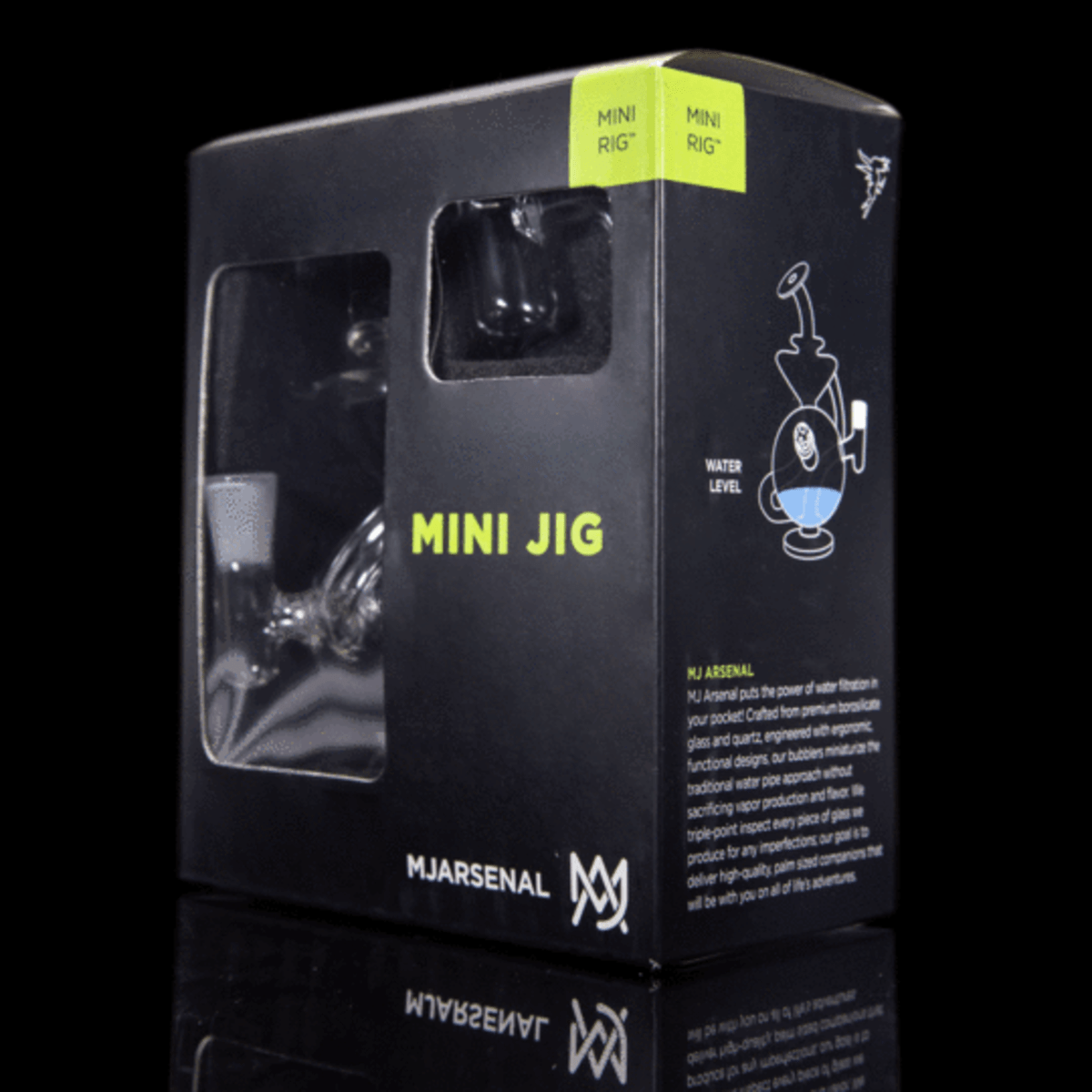 MJ Arsenal Glass MJ Arsenal "Mini Jig" Dab Rig