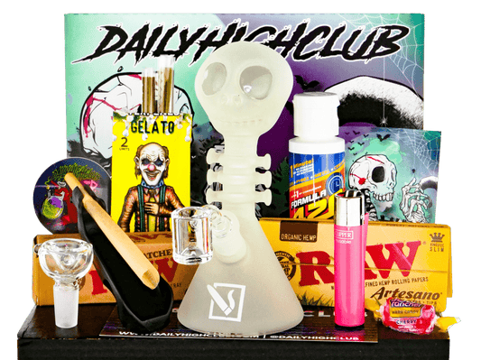 Daily High Club subscription box ""Keep Your Halloween Lit!" Smoking Box