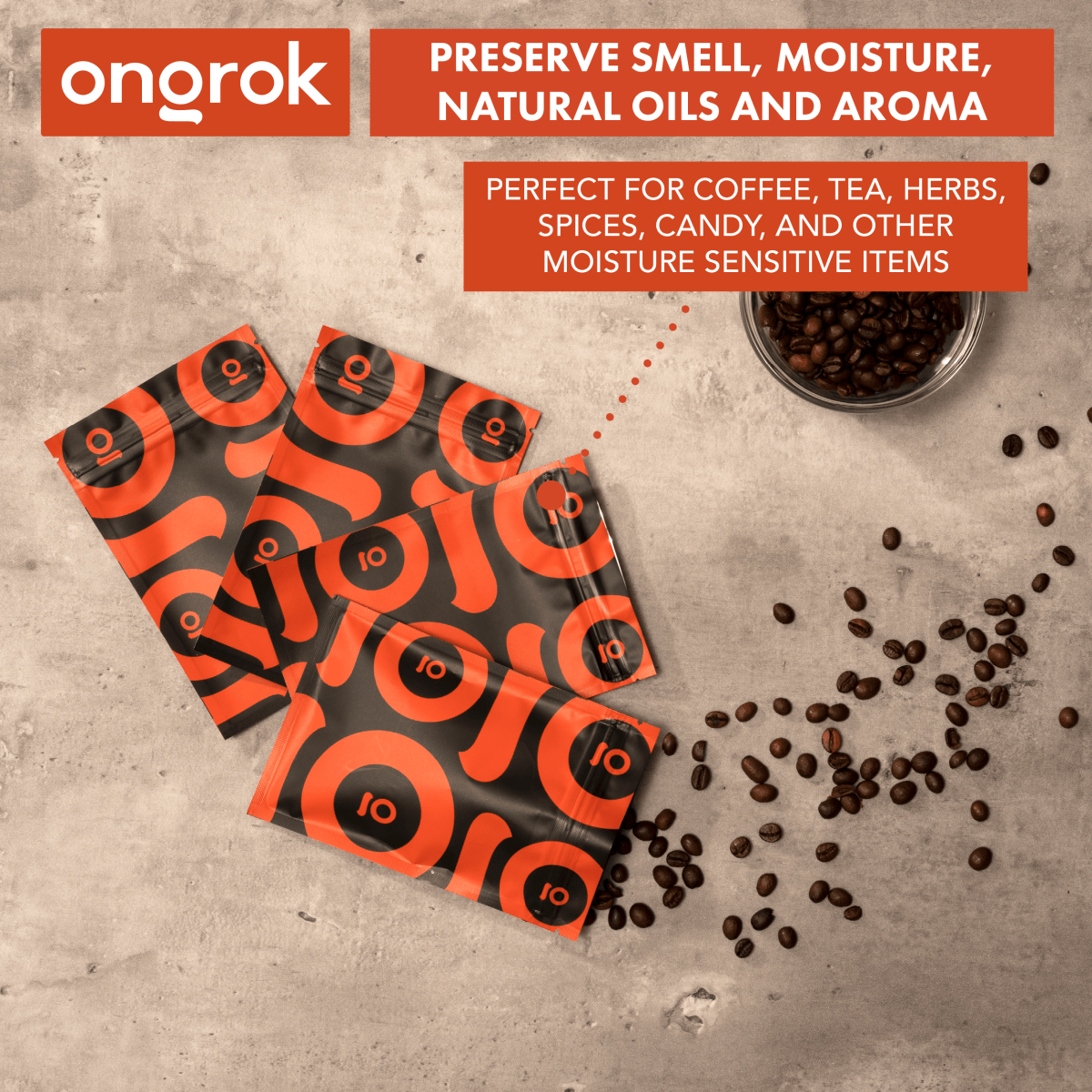 ONGROK Color-Coded Mylar Bags