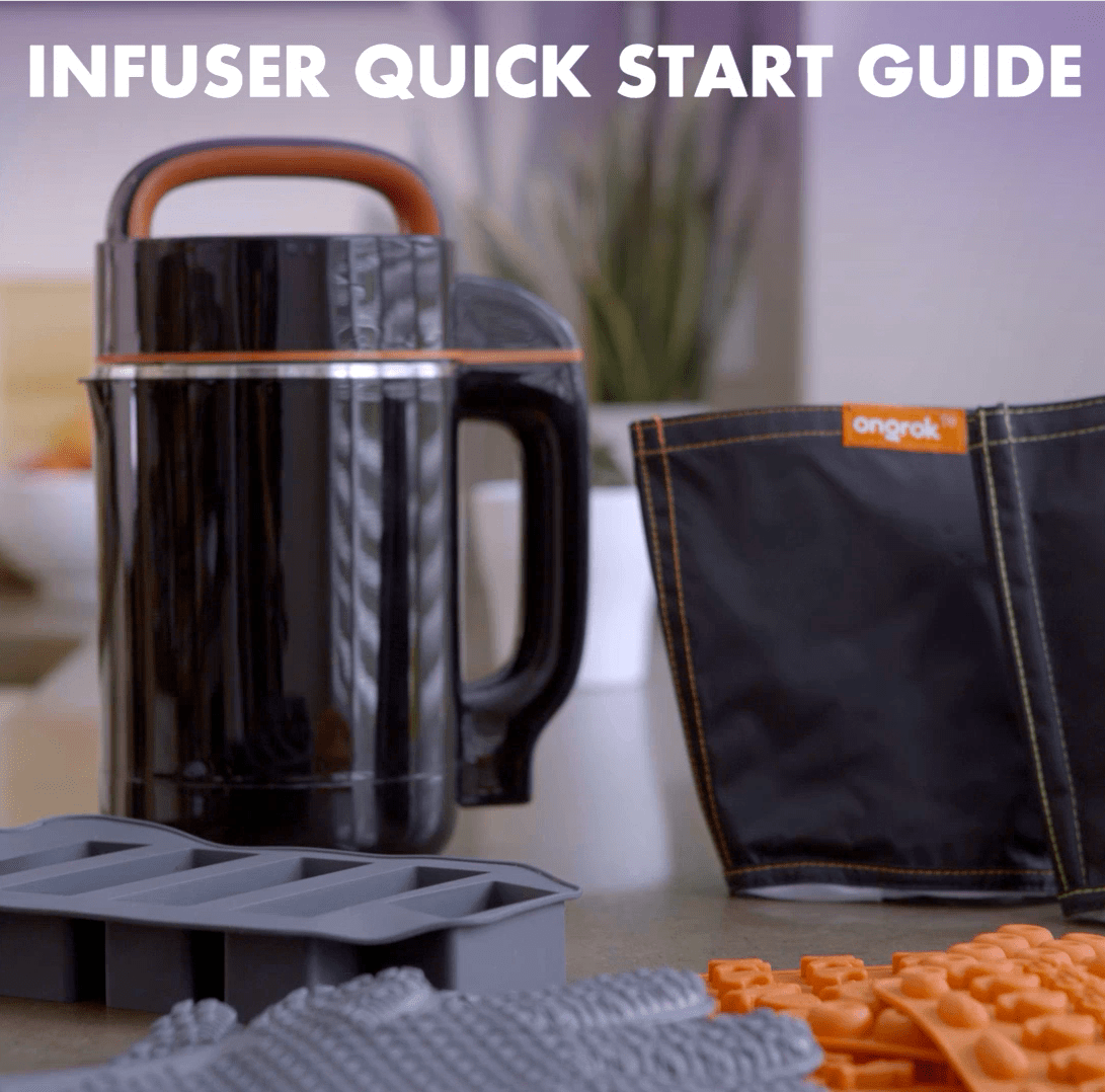 ONGROK Full Size / Black Large (Full-Size) Botanical Infuser Machine and Kit