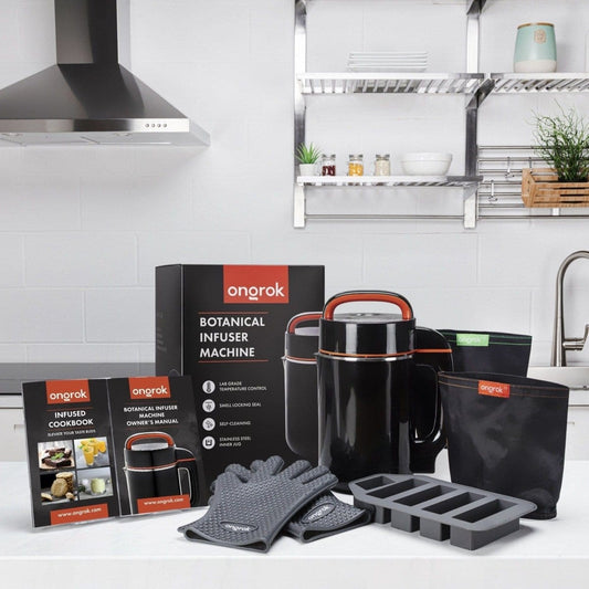 ONGROK Full Size / Black Large (Full-Size) Botanical Infuser Machine and Kit