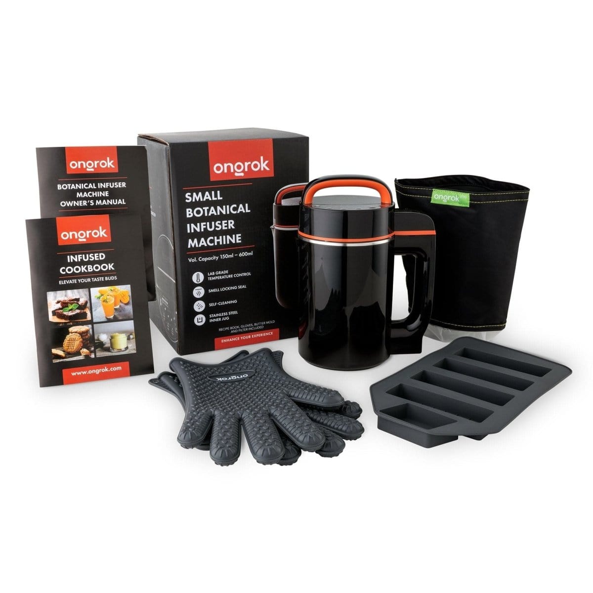 ONGROK Small / Black Small Botanical Infuser Machine and Kit