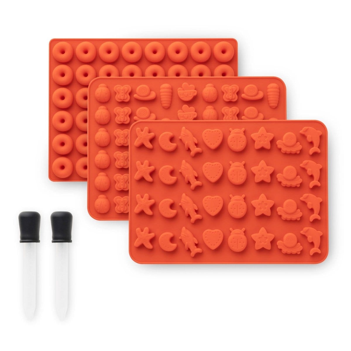 ongrok us Silicone Gummy Molds with Droppers