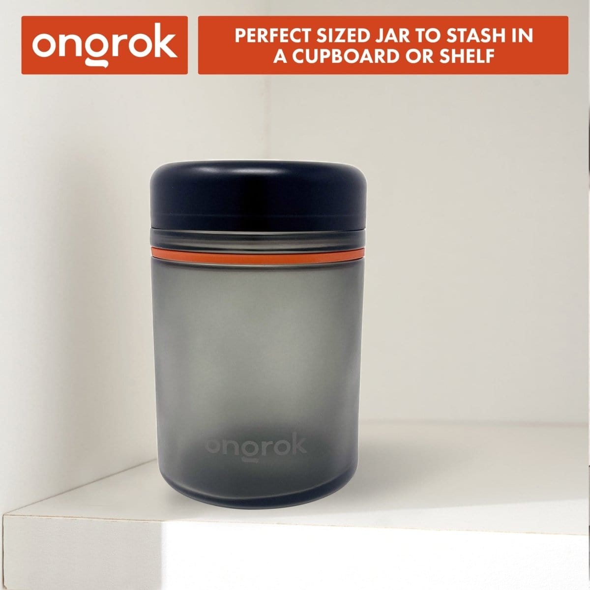 ONGROK USA Home & Garden 1000ml Child Resistant Storage Jar, 1 pack