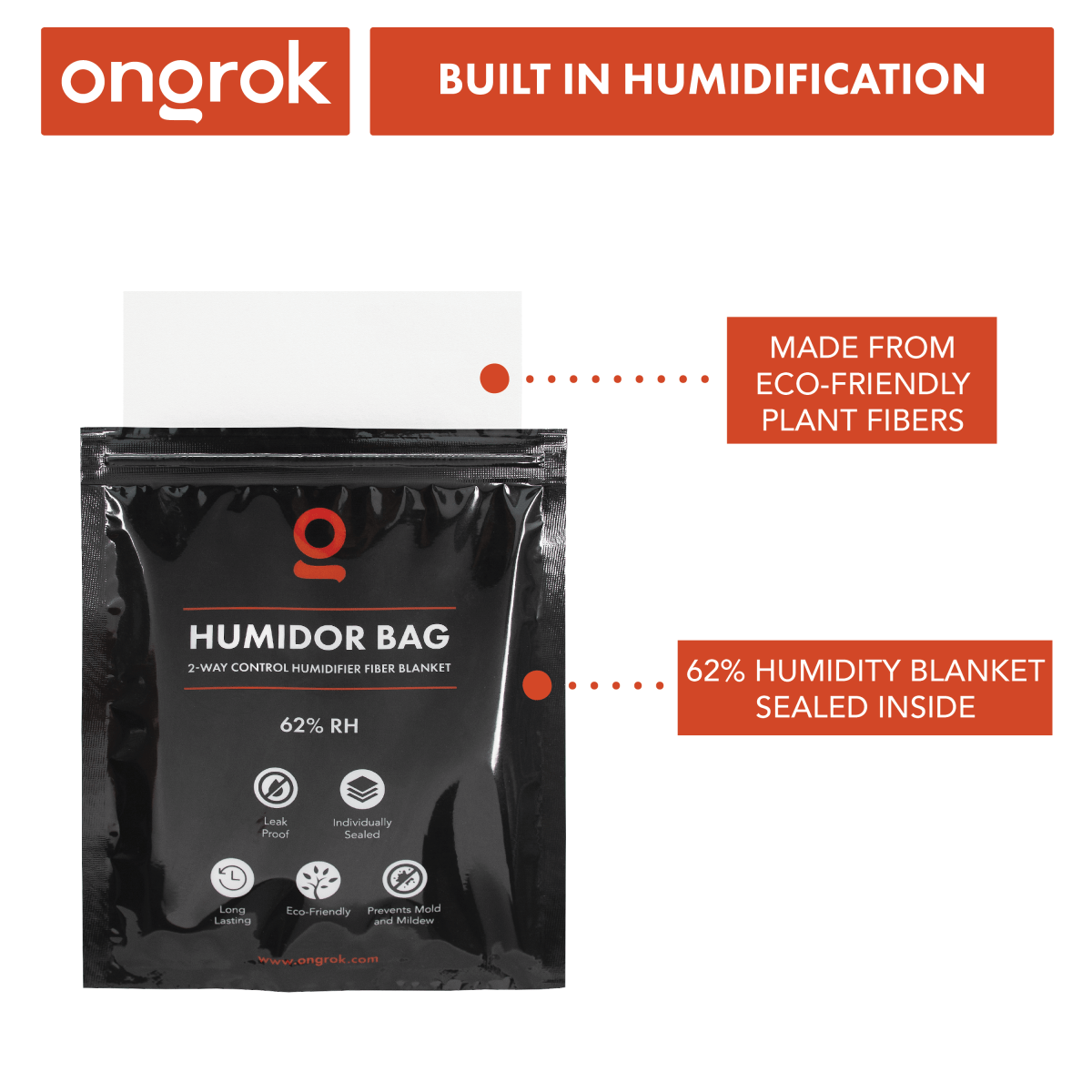 ONGROK USA Humidor Bags