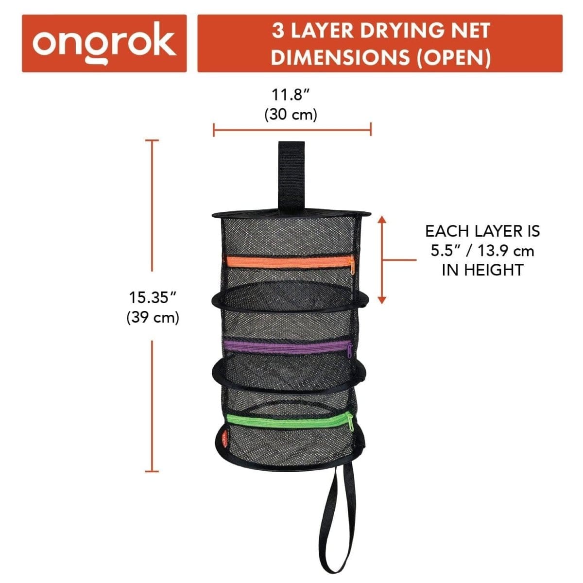 ONGROK USA Mesh Drying Net