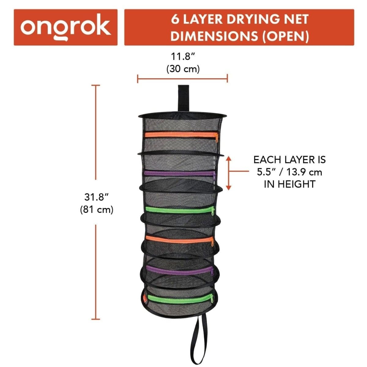 ONGROK USA Mesh Drying Net