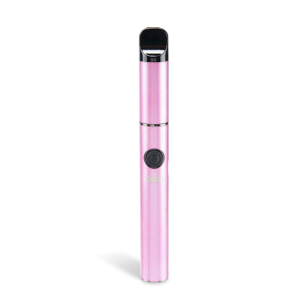 Front view of the Ooze Signal 650 mAh Concentrate Vaporizer Pen, a silver pen-style device with a sleek, minimalist design.