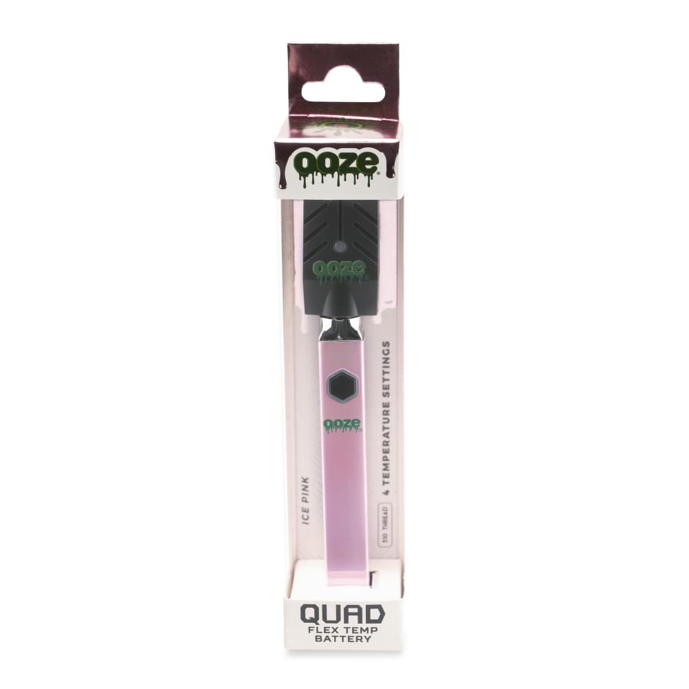 Ooze Quad 510 Vape Pen Battery - 500mAh - Square Ooze Quad 510 Vape Pen Battery - 500mAh - Square