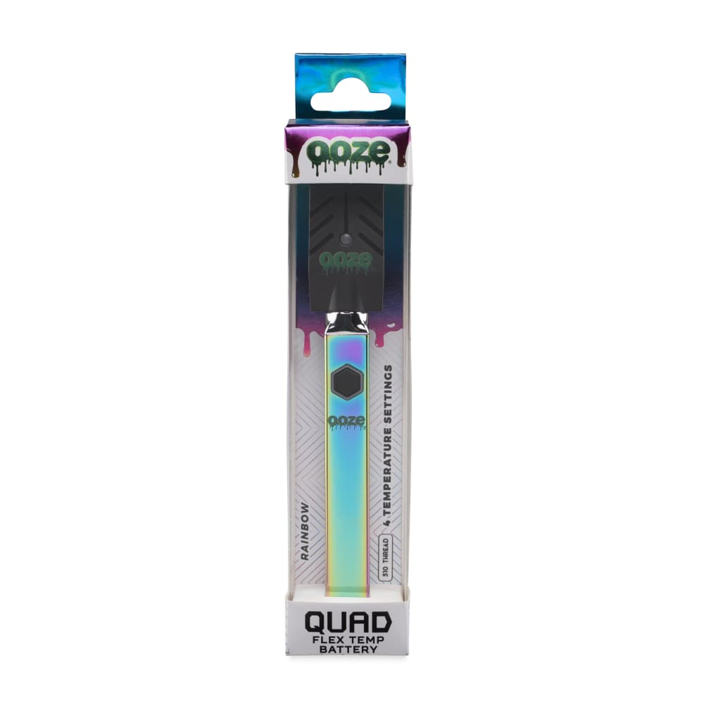 Ooze Quad 510 Vape Pen Battery - 500mAh - Square Ooze Quad 510 Vape Pen Battery - 500mAh - Square