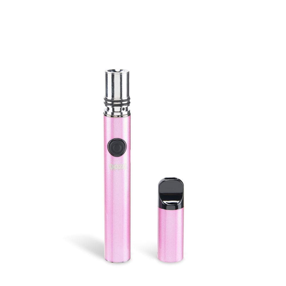 A three-quarter view of the silver Ooze Signal 650 mAh Concentrate Vaporizer Pen, displayed against a plain white background.
