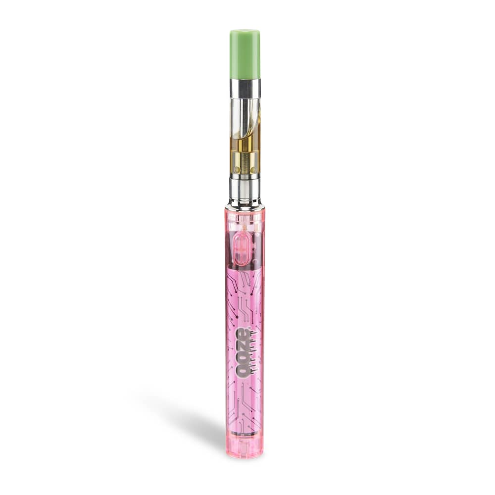 Ooze Batteries and Vapes Slim Clear Series Transparent 510 Vape Battery
