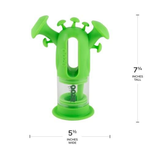 Ooze Silicone and Glass Trip Pipe Silicone Bubbler
