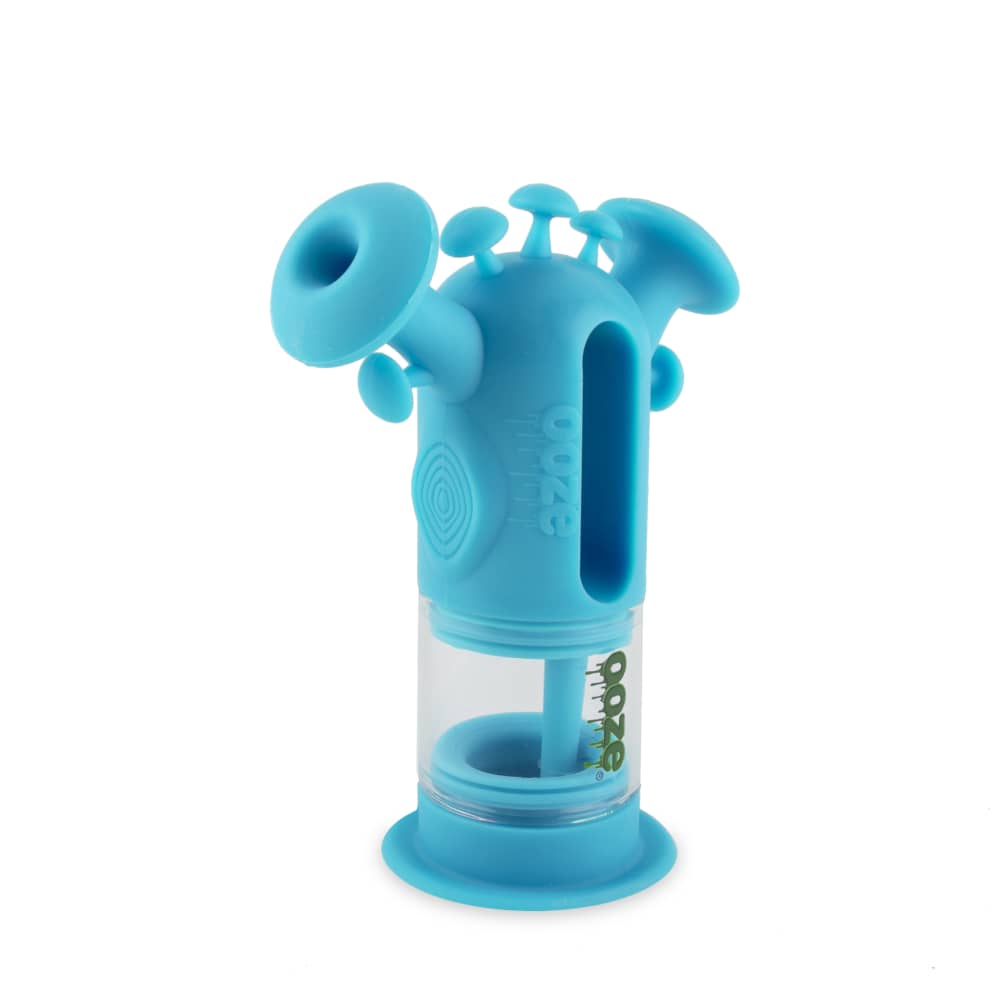 Ooze Silicone and Glass Trip Pipe Silicone Bubbler
