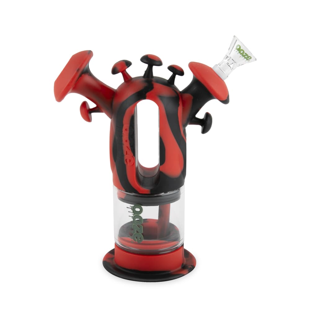 Ooze Silicone and Glass Trip Pipe Silicone Bubbler