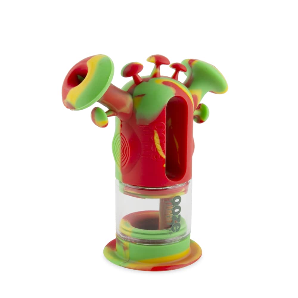 Ooze Silicone and Glass Trip Pipe Silicone Bubbler