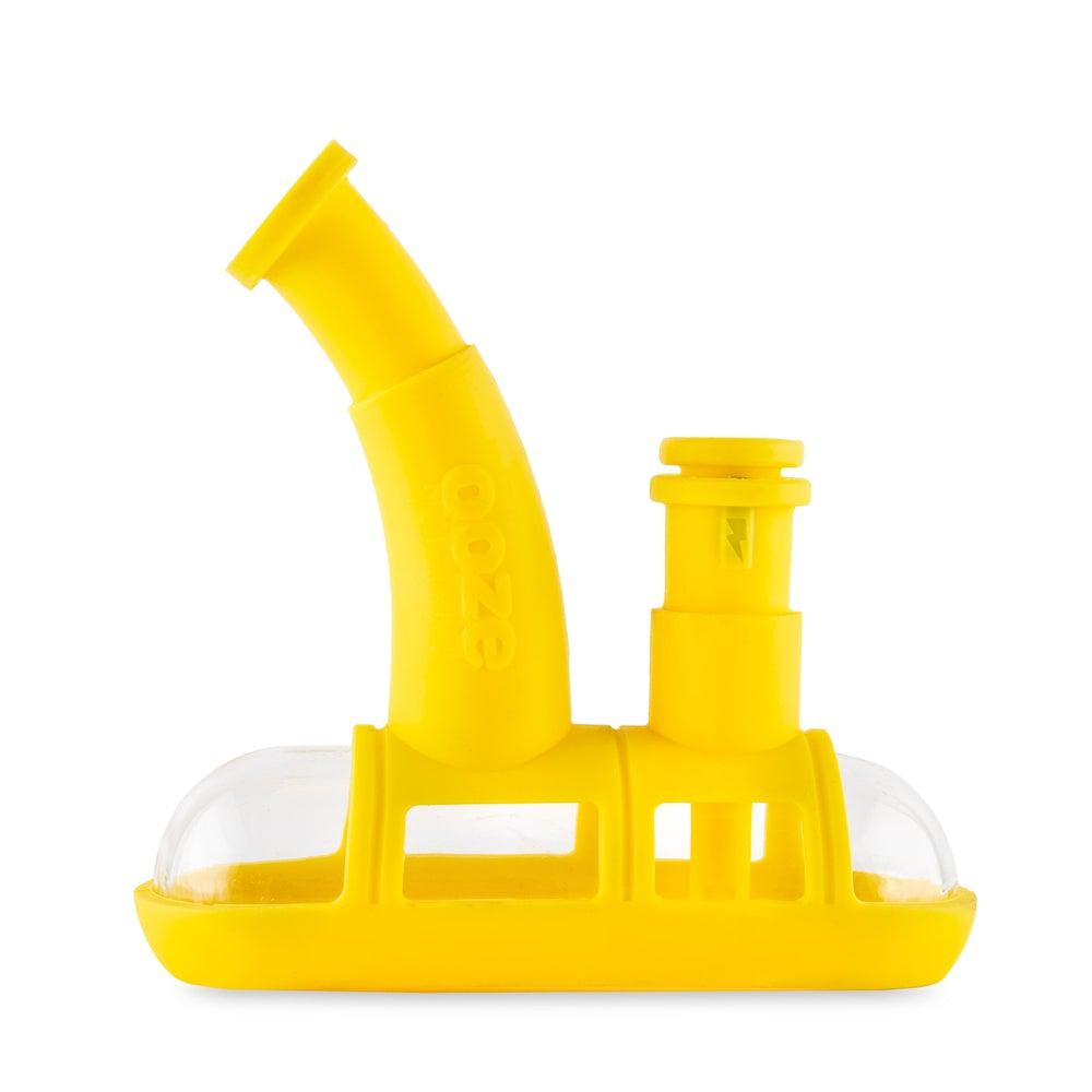 Ooze Bubbler Yellow Ooze Steamboat Silicone Bubbler