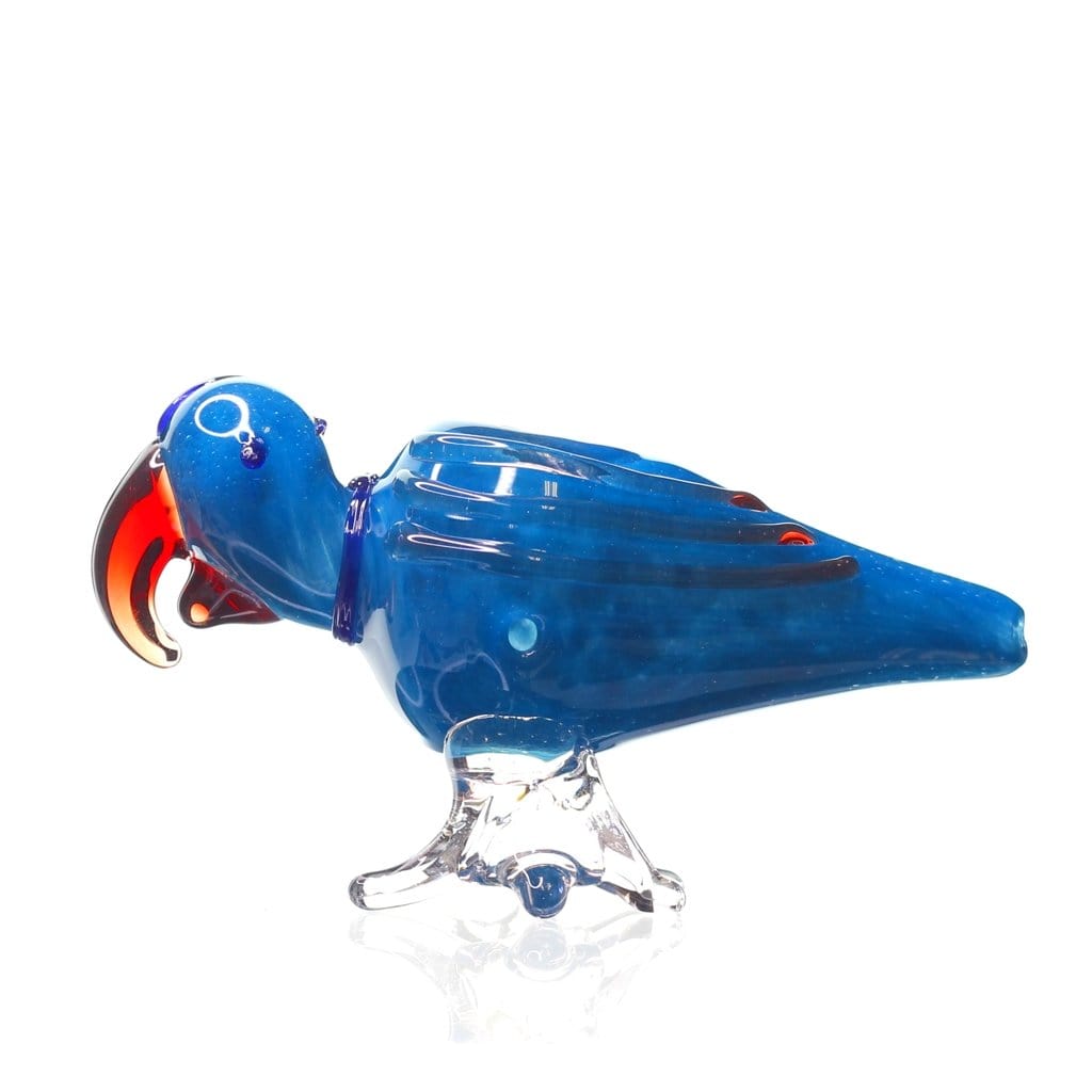 Himalayan Glass Glass Parrot Pipe