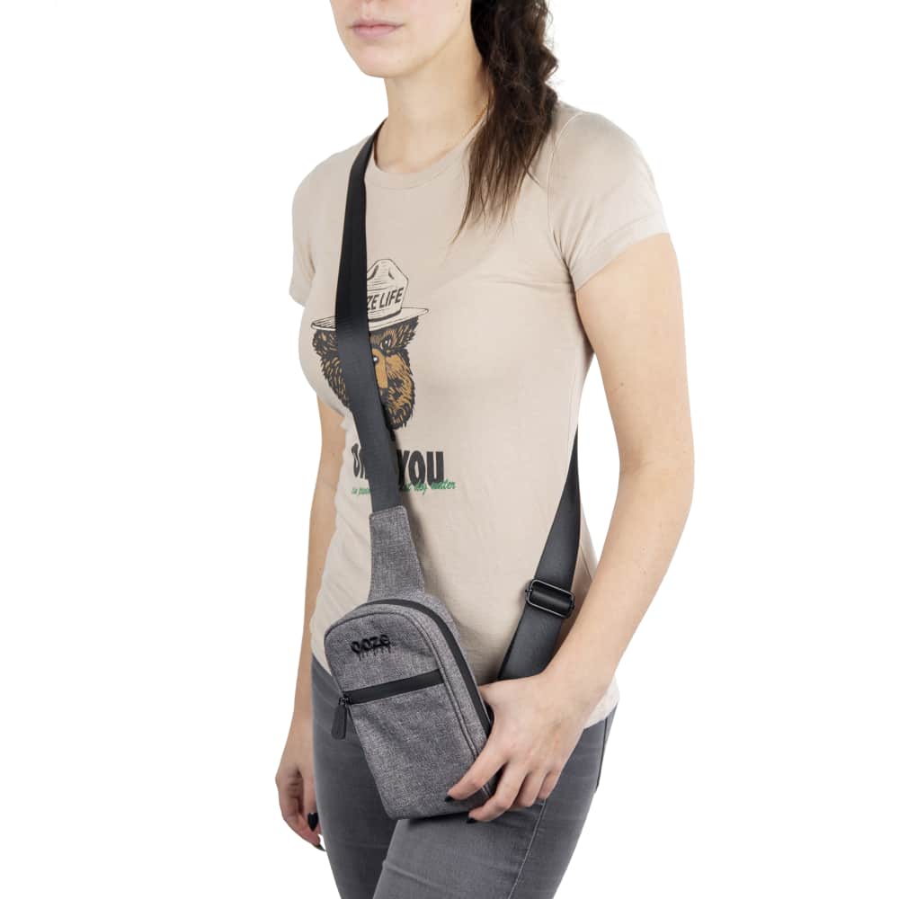 Ooze Carrying Cases and Backpacks Traveler Smell Proof Crossbody