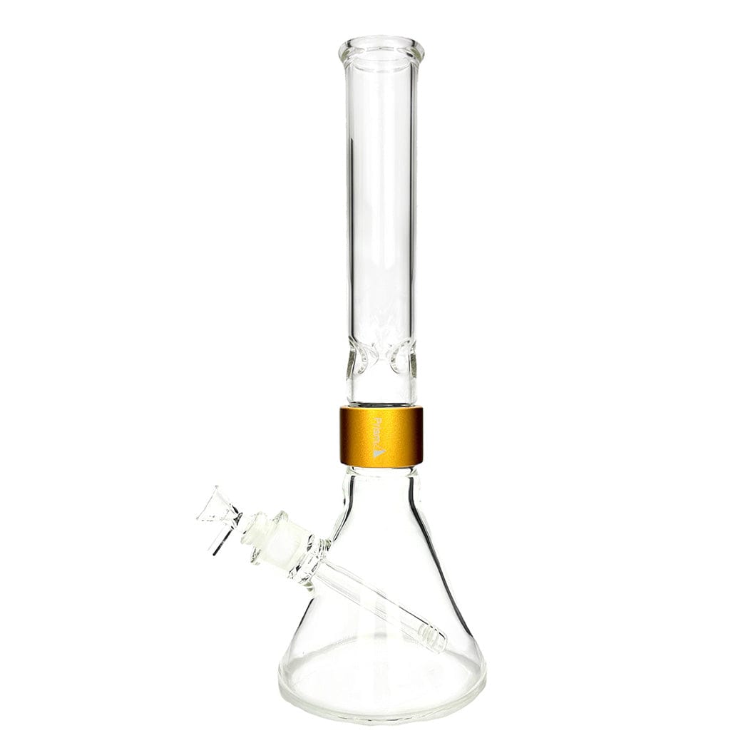 Front view of the CLEAR TALL BEAKER SINGLE STACK, a clear glass beaker displayed on a plain white background.