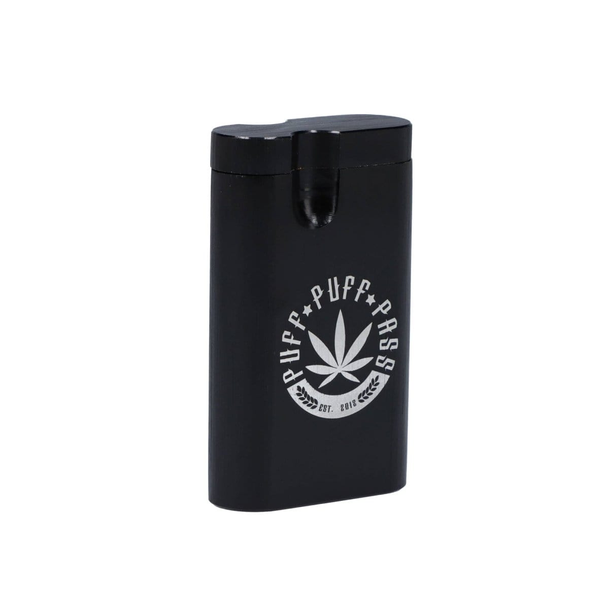 A close-up of the Aluminum Dugouts, showcasing its sleek, metallic surface and compact, rectangular form.