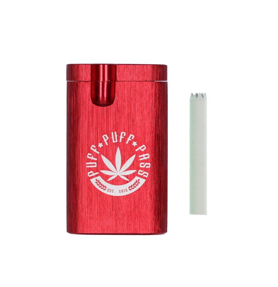 A close-up, angled view of the Aluminum Dugouts, showcasing its metallic silver finish and simple, rectangular design.