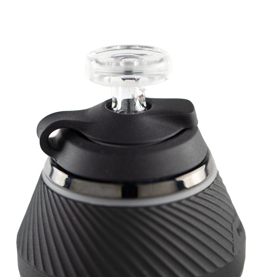 Close-up view of the Proxy Travel Pack, showcasing its textured exterior and sleek, compact design.