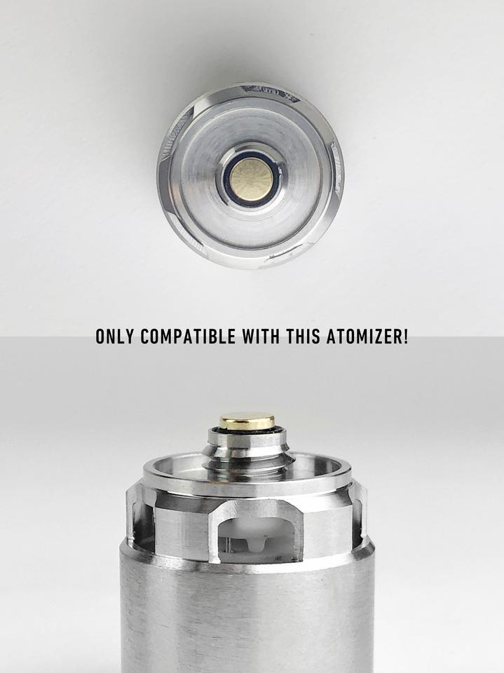 A close-up, angled view of The Puffco Peak Bowl 3 Pack, showing the metallic interior of a single bowl piece.