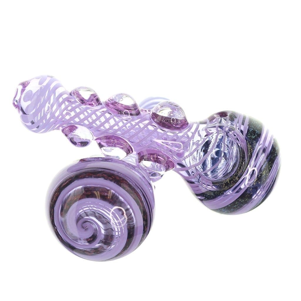 Lotus Glass Dichro Swirl Spoon