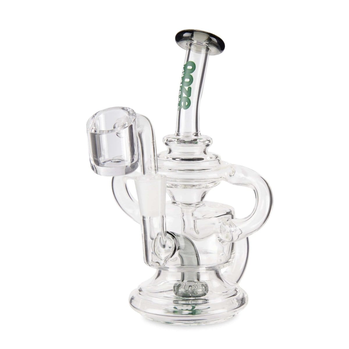 Ooze Dab Rigs Midnight Wave Ooze Undertow Mini Recycler Dab Rig