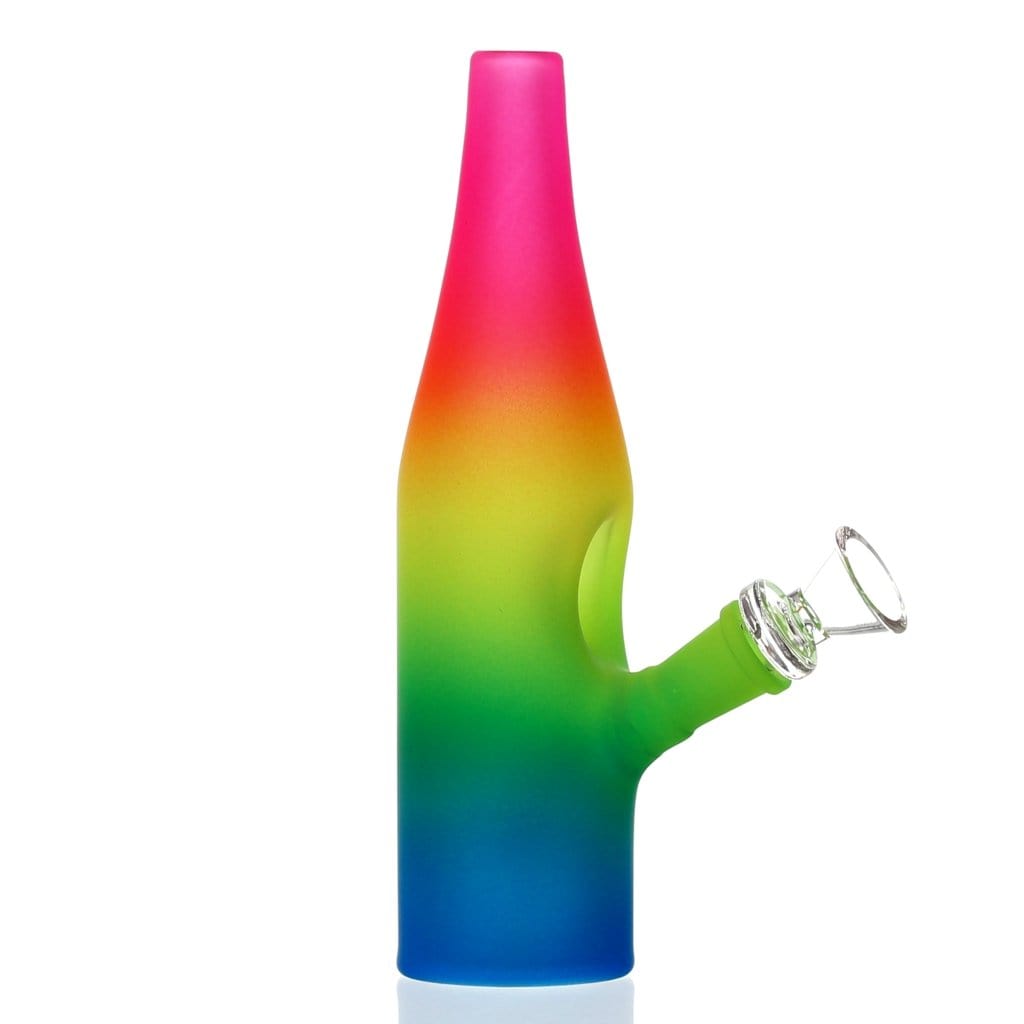 Benext Generation Glass Rainbow Bottle Bong