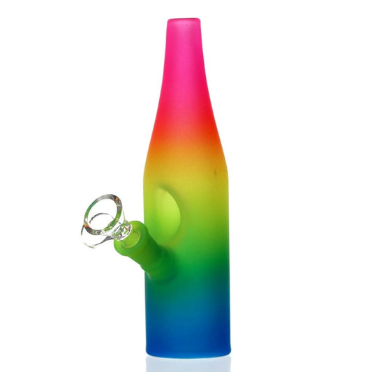 Benext Generation Glass Rainbow Bottle Bong