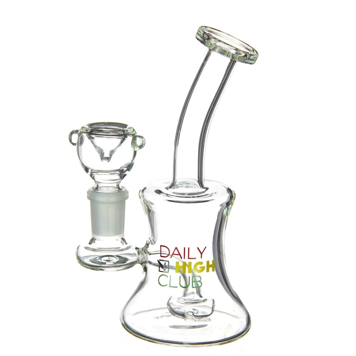 Daily High Club Glass Daily High Club "Rasta Hour Glass" Dab Rig