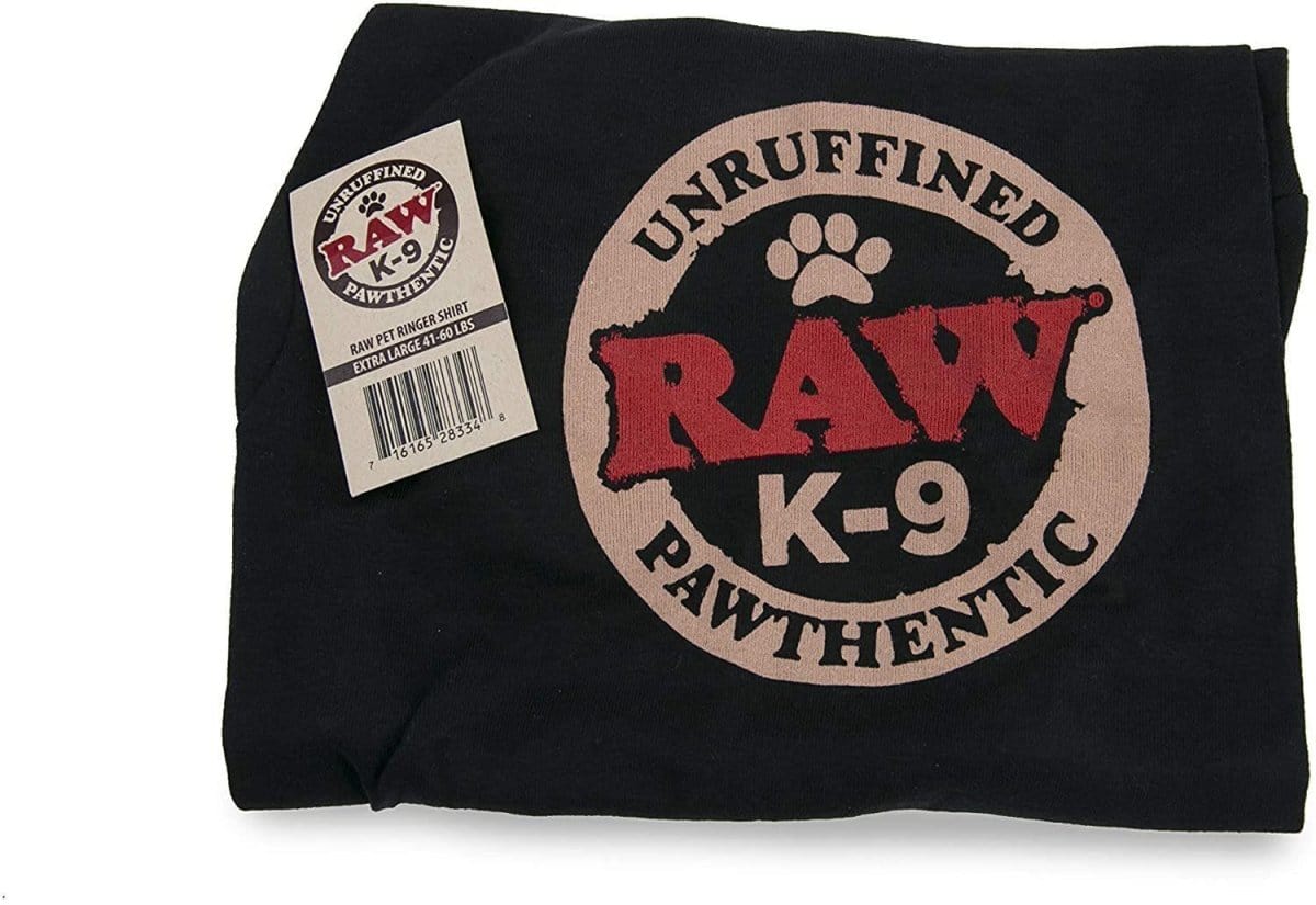 HBI Clothing XL RAW K9 Ringer Tee for Dogs