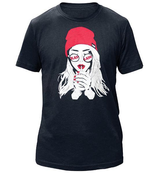 HBI Clothing RAW Smoking Girl T-Shirt