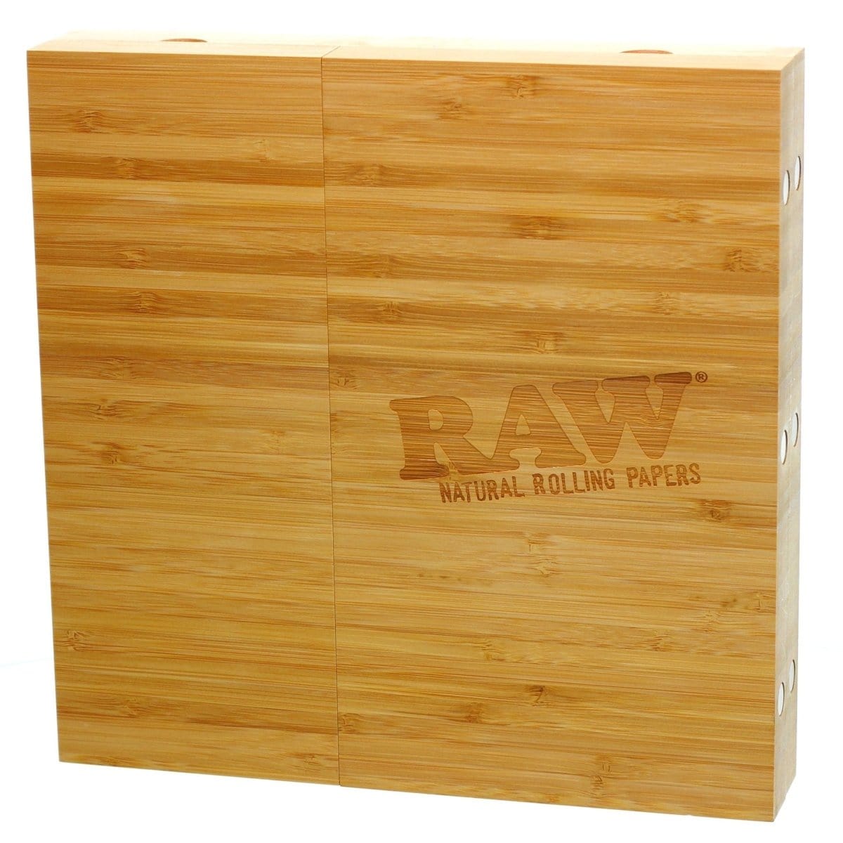 HBI Accessory RAW Triple Flip Bamboo Rolling Tray