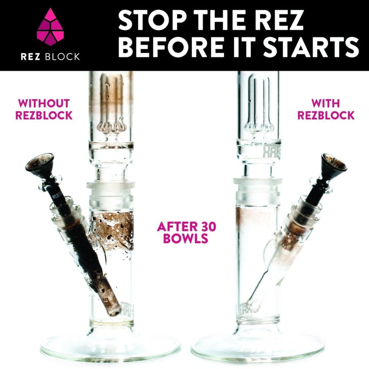 420 Science Accessory RezBlock All Natural Resin Preventer