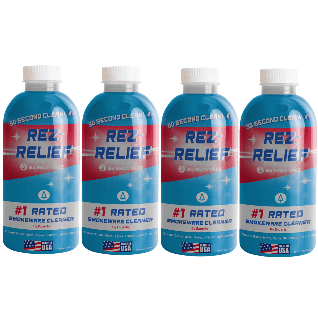 Snowtree 4-Pack / Original Formula Rez Relief Cleaning Solution