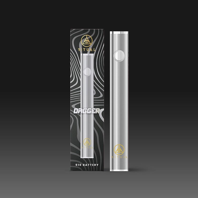 Ritual Dagger 510 Battery - Silver - Variable Voltage Ritual Dagger 510 Battery - Silver - Variable Voltage