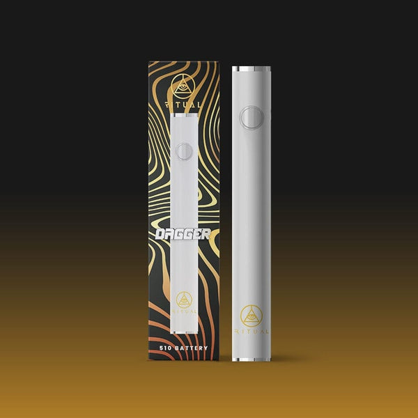 Ritual Dagger 510 Battery - White