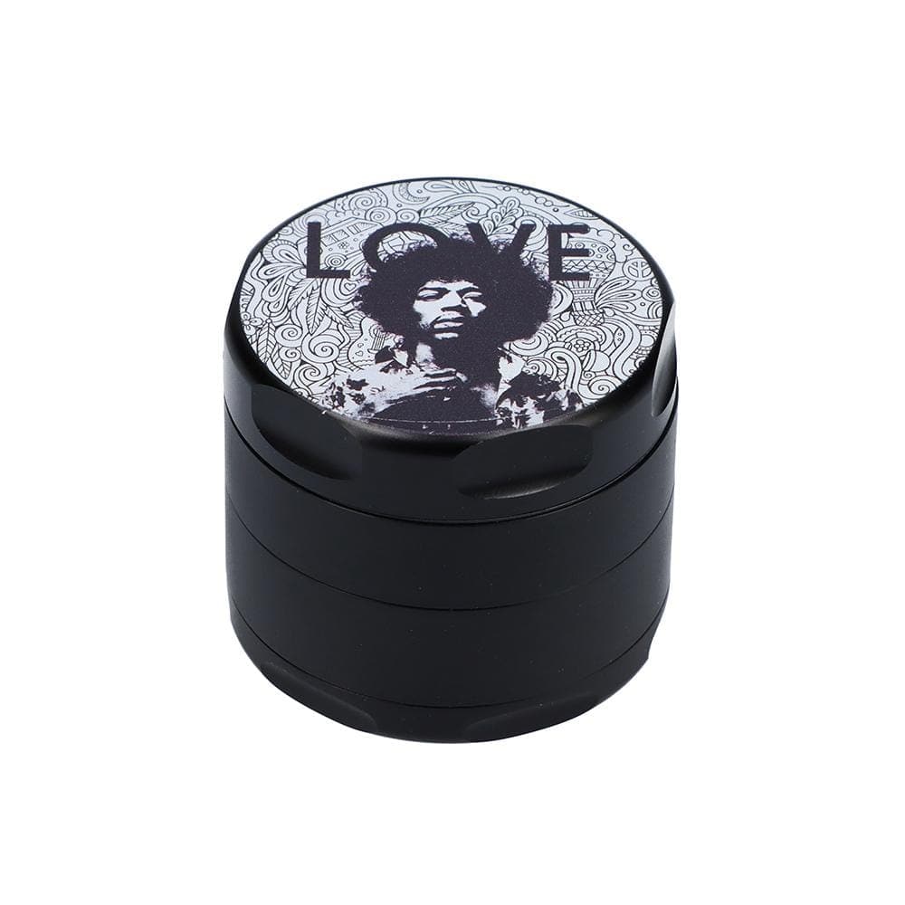 Rock Legends GRINDERS Jimi Hendrix Love 55mm 4-Piece Grinder