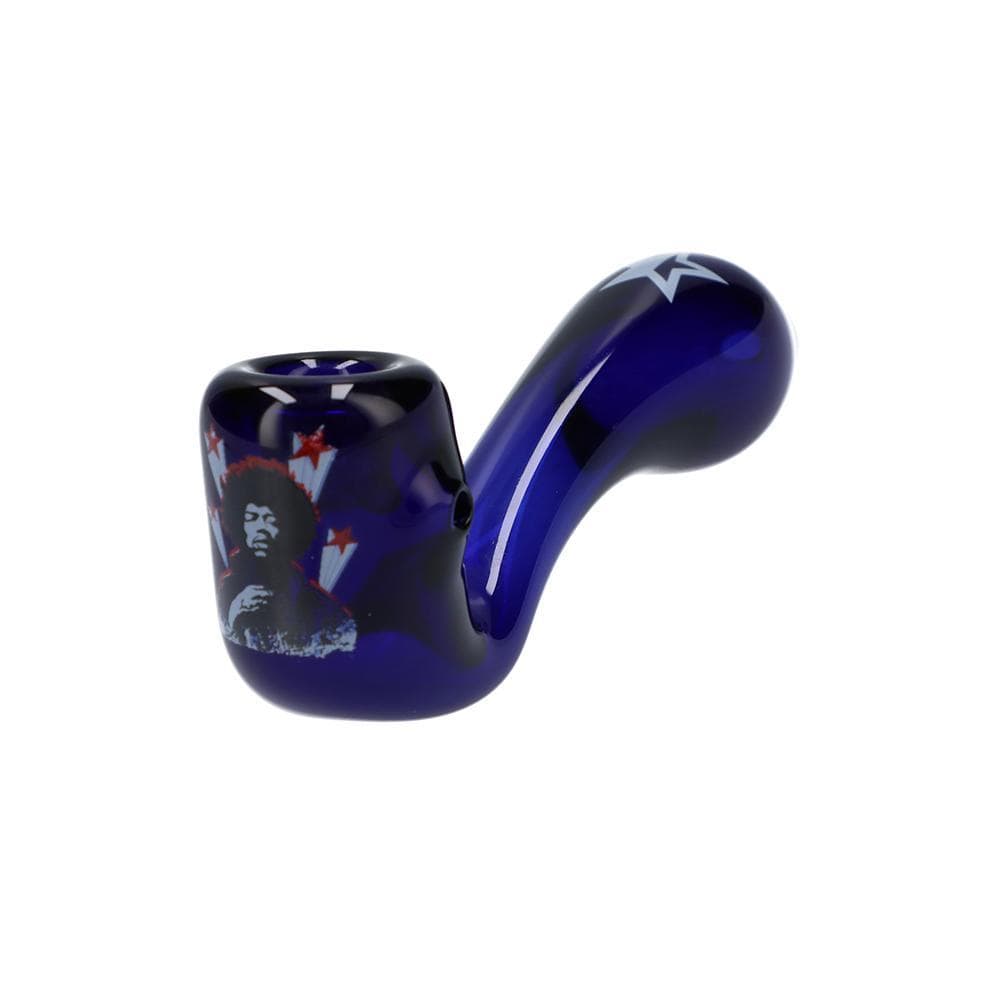 Rock Legends Hand Pipe Jimi Hendrix Star 4" Sherlock Pipe