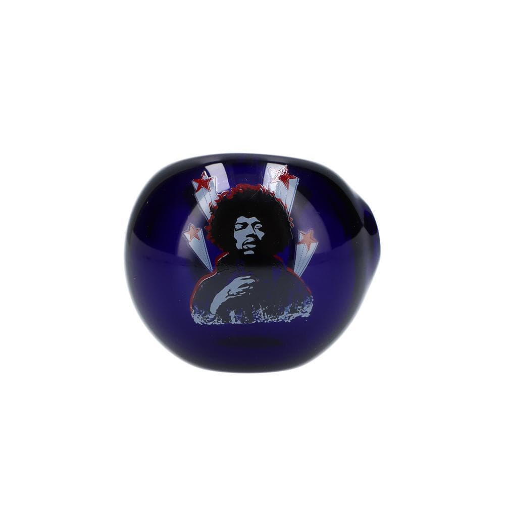 Rock Legends Hand Pipe Jimi Hendrix Star 4" Spoon Pipe