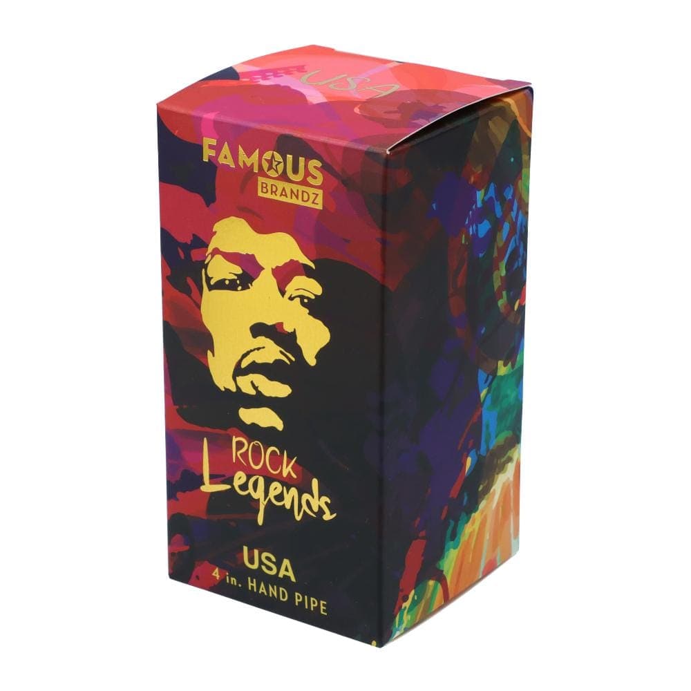 Rock Legends Hand Pipe Jimi Hendrix USA 4" Spoon Pipe