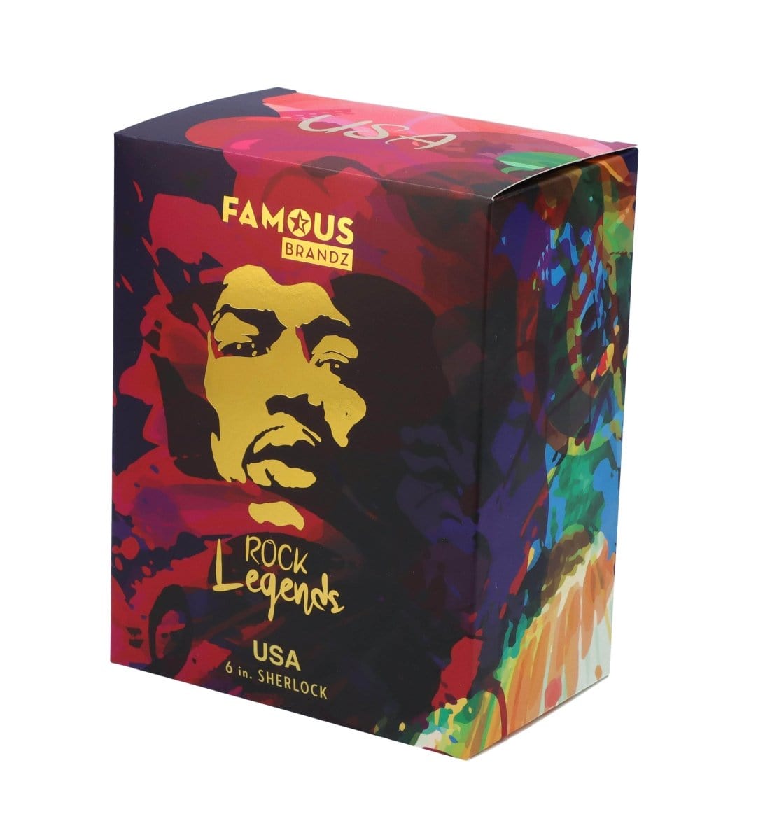 Rock Legends Hand Pipe Jimi Hendrix USA 6" Hammer Sherlock Hand Pipe