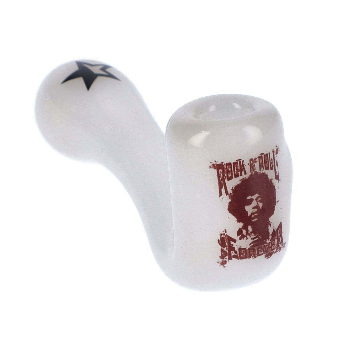 Rock Legends Hand Pipe Jimi Rock On 4" Sherlock Pipe