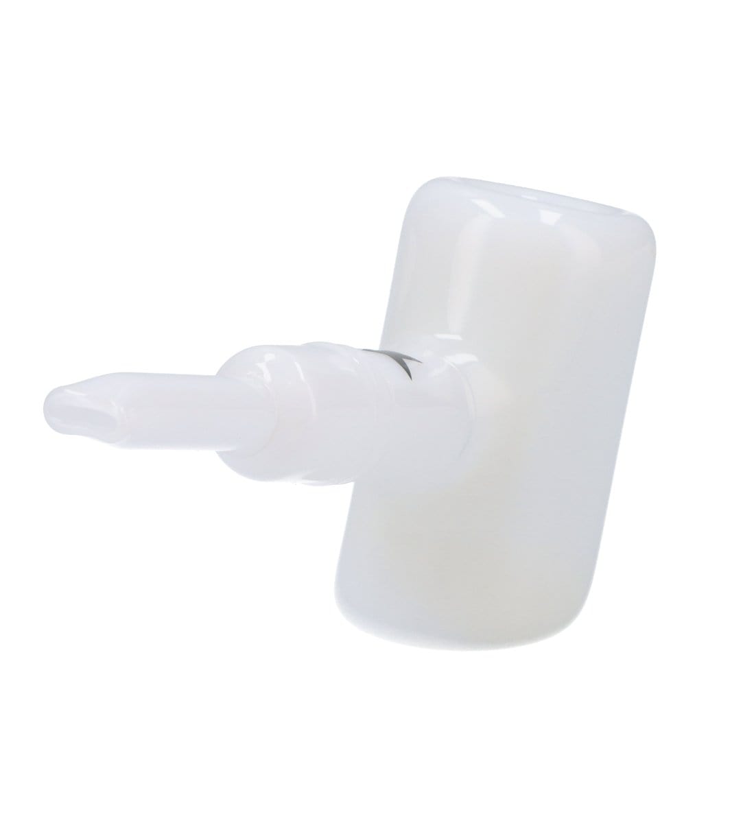 White glass cannabis oil applicator.